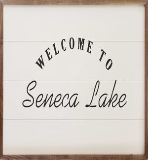 Personalized Arch Welcome To White